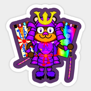 SUMMER PRIDE FESTIVAL: SAMURAI BEAR Sticker